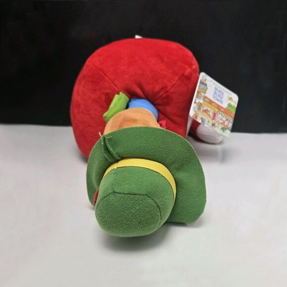 Kohls Cares Lowly Worm Apple Plush 12” Richard Scarry Busy World of Busytown NEW - Picture 10 of 14
